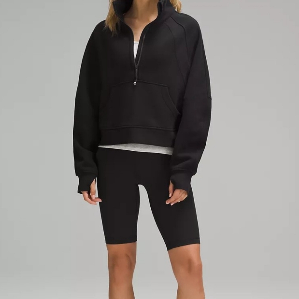 LuLuLemon Scuba Oversized Funnel-Neck Half Zip size M/L